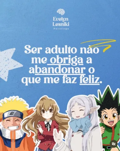 Evelyn Lesniki em um momento leve do dia a dia